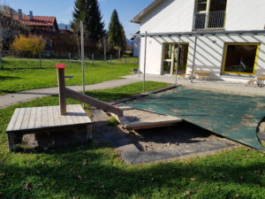 Aussenbereich Gartengestaltung Kindertagesstatte Maria Heimsuchung